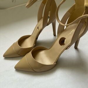 Marc Fisher Tan Stiletto Heels Classic Pumps